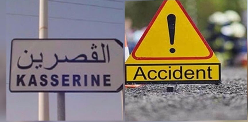 القصرين : تعرض معتمد القصرين الشمالية إلى حادث مرور خطير أثناء تنقله الى ولاية الكاف 